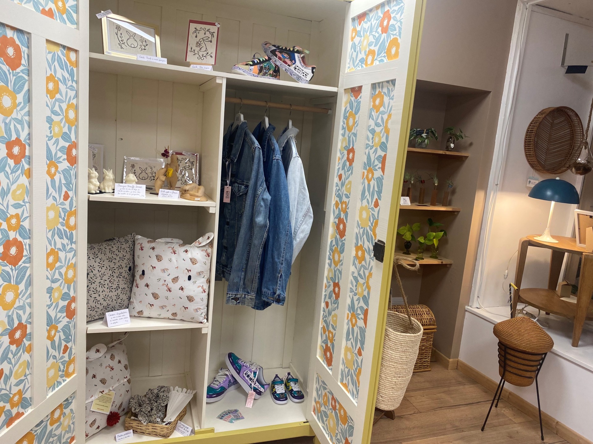 boutique éphémère de cosy cosette à Laval